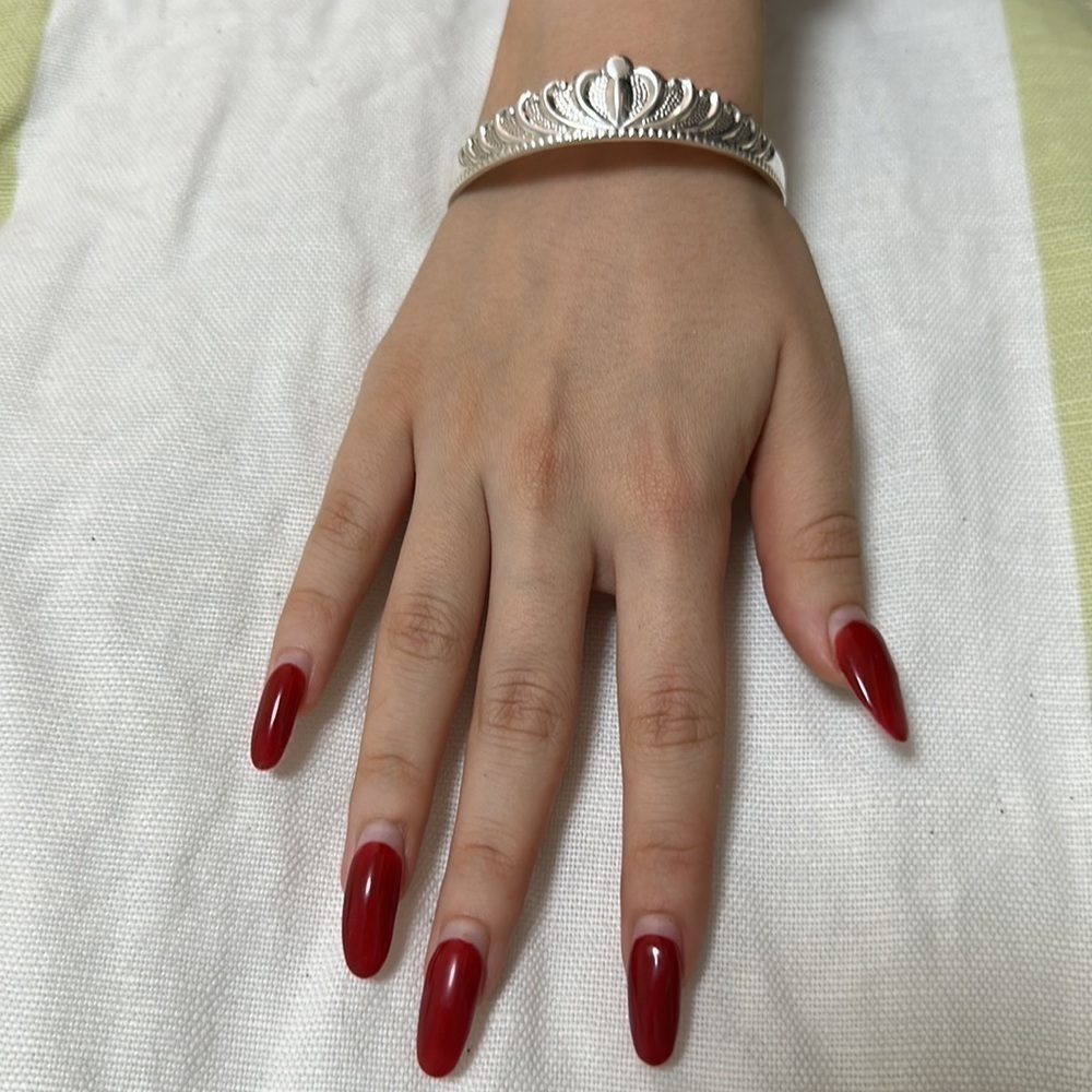 925 Sterling silver crown bracelet ✨